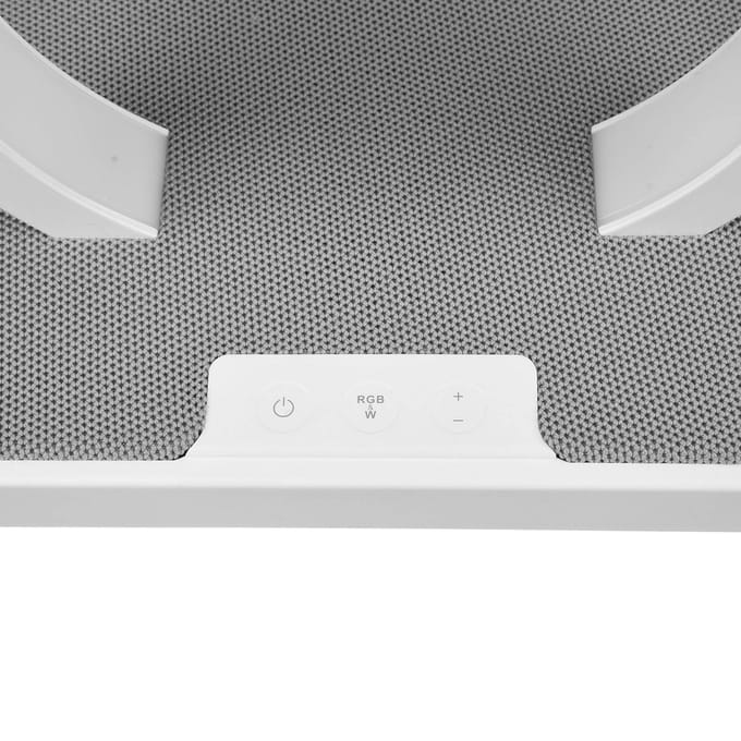 Reality Leuchten LED tafellamp Beat met accu, RGBW, mat wit