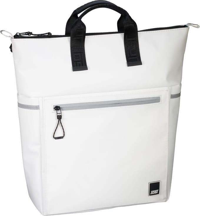 JOST rugzak schoudertas met laptopvak Tolja XChange Bag Cream-White wit