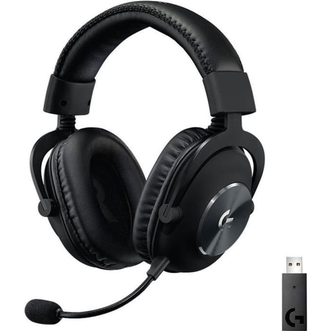 Logitech Gaming PRO X On Ear headset Radiografisch 7.1 Surround Zwart Volumeregeling, Microfoon uitschakelbaar (mute) Gamen