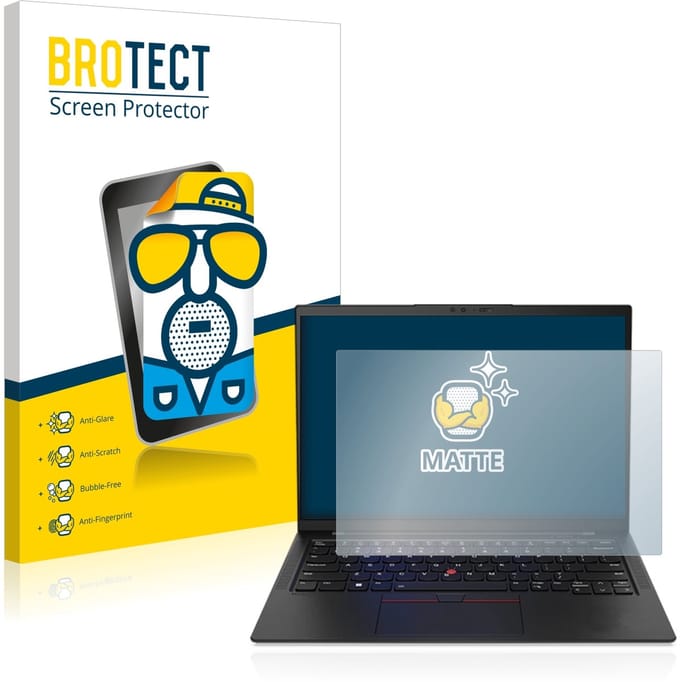 BROTECT - Screenprotector voor Lenovo ThinkPad X1 Carbon Touch 14" (10. Gen.) - Folie Beschermfolie matte