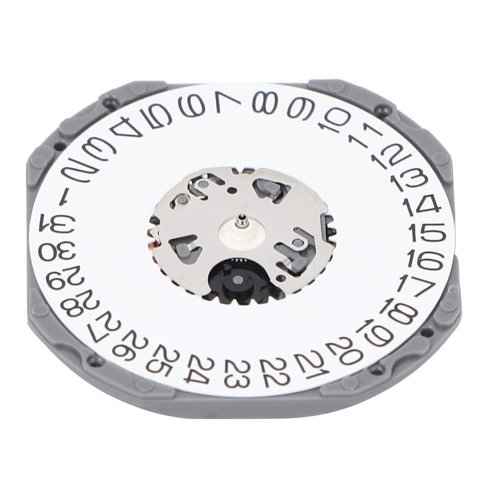 VJ52 Montre Professionnelle Mouvement Quartz Pièce de Réparation Mouvement Remplacement Accessoires white