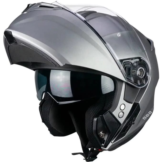 Modulaire motorhelm CGM 568A Ber Mono