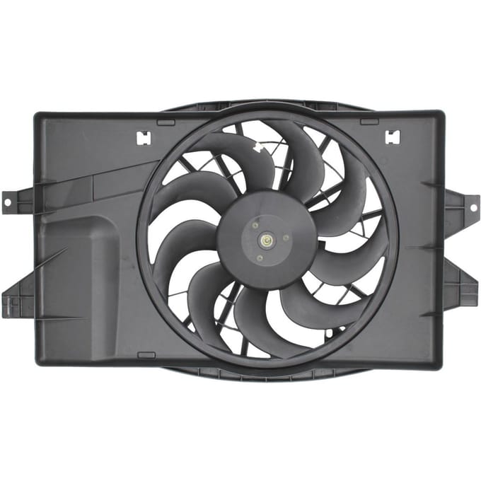 Koelventilatorwiel, motorkoeling THERMOTEC D8Y001TT