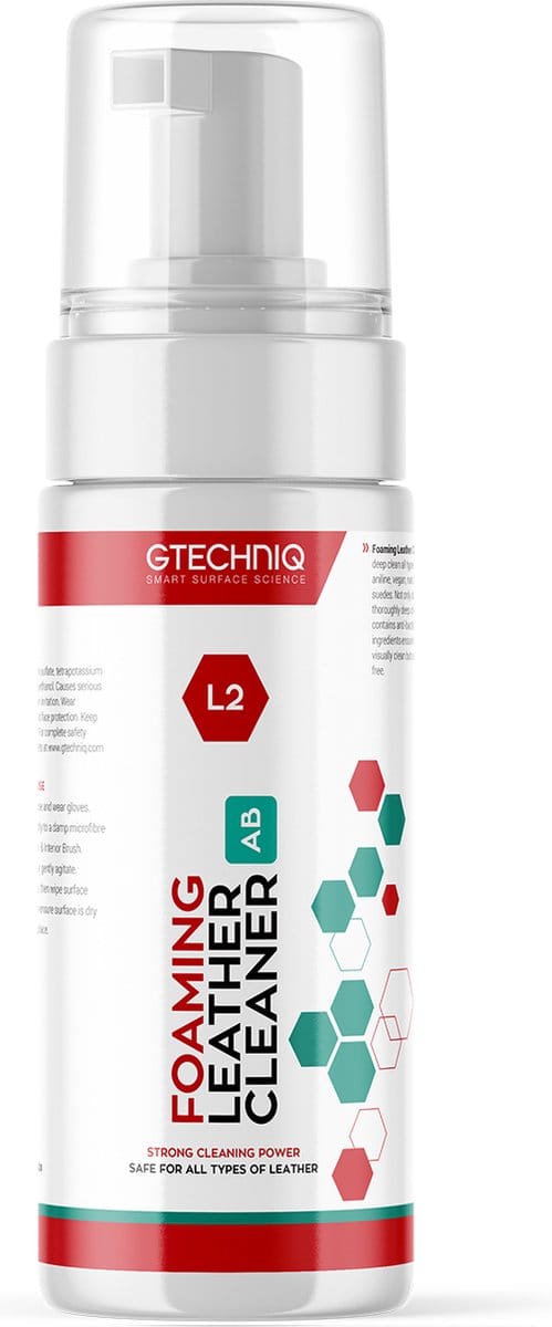 GTECHNIQ - L2 - Foaming Leather Cleaner - 200ml