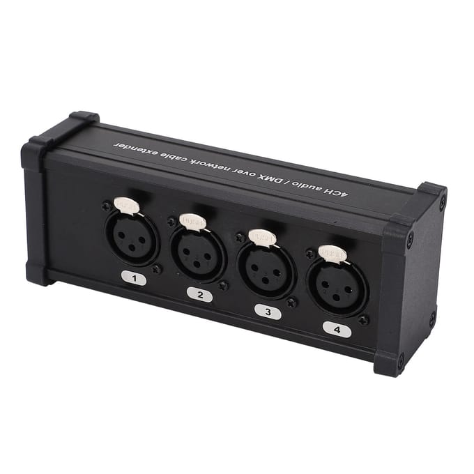 XLR Kabel Box Extender 4 Kanaals Vrouwelijk Verlichting Conversie Digitaal Multi Netwerk XLR Kabel Box