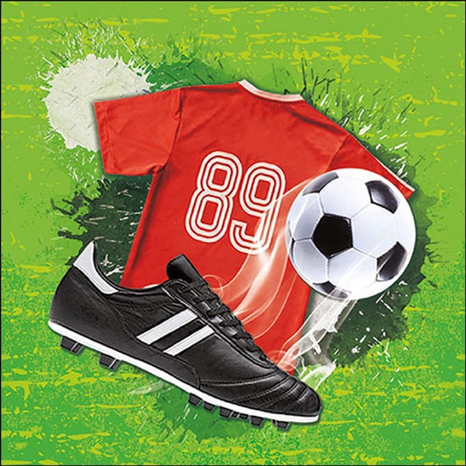 Lunch Servetten - Soccer - Voetbal