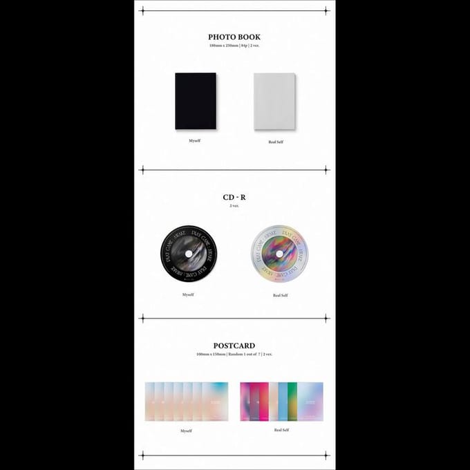 Weeekly 1e Single Album Play Game : WAKKER Real Self ver