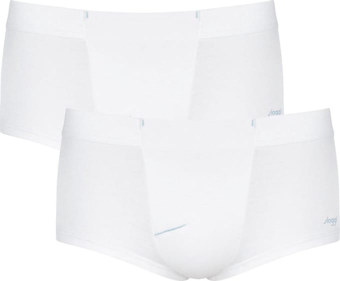 Sloggi MEN Made Heren Hipster The Lifeguard 2-Pack Wit