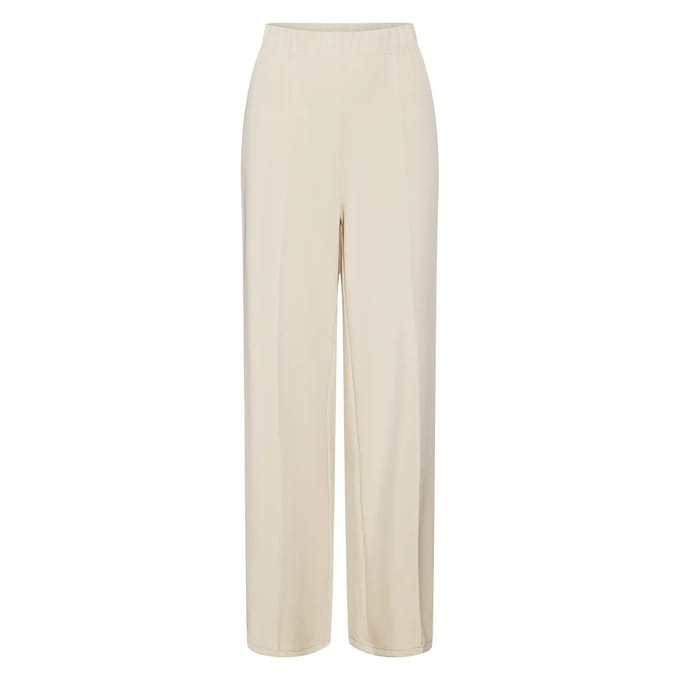 Esotiq Phelia - Damesbroek - Modal - Wijde pijpen - Beige - XL