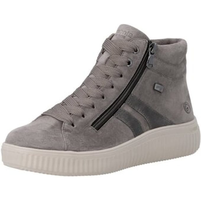 Hoge leren sneakers