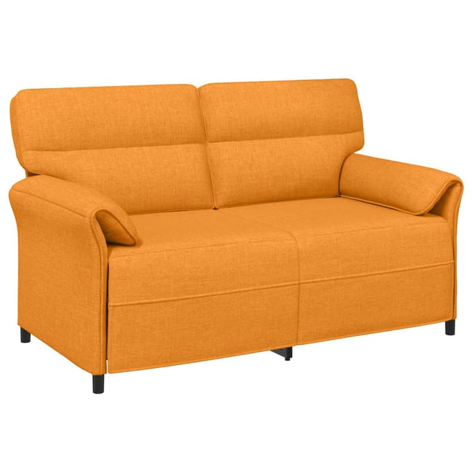 vidaXL - Bank - 100% - polyester - metalen - frame - MDF, - Multiplex