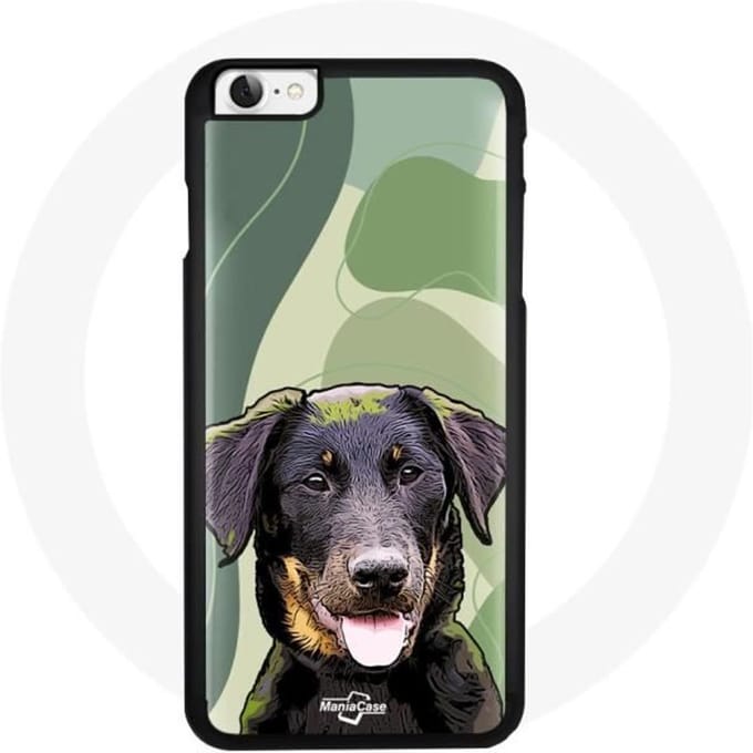 Coque iPhone SE - MANIACASE - Vulnerable native breeds - Noir - Protection chocs - Rigide