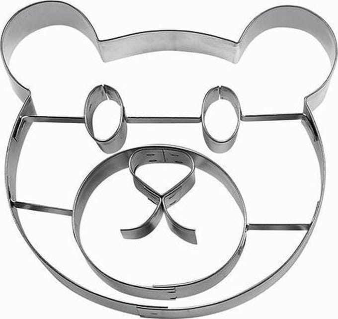Uitsteker RVS - teddybeer - 10.5cm - St�dter