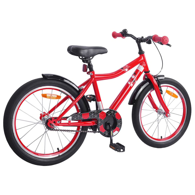 vidaXL - Kinderfiets - 20 - Inch - voor - 6-11 - jaar - oud - Rood