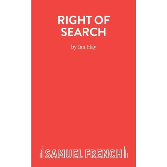 Right Of Search - Ian Hay