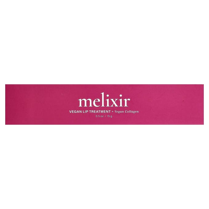 Melixir, Vegan Lip Treatment + Vegan Collageen, 4 Bessen, 15g (0,5 oz) pink