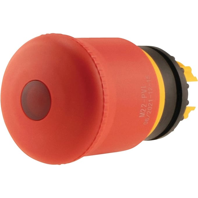 EATON INDUSTRIES RMQ-Titan Drukknop Front Element (Paddestoel) - 216878