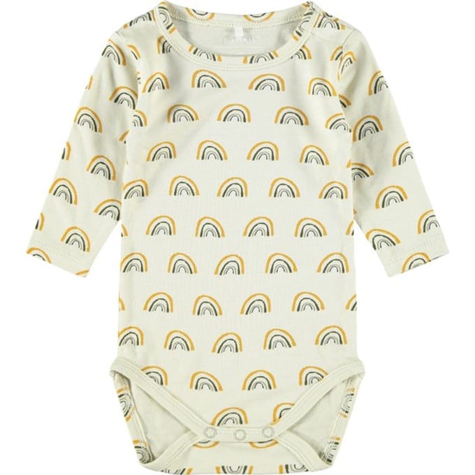 NAME IT - maat 68-  BABY NBMDITIM LS BODY BOX Jongens Body