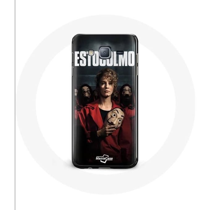Coque pour Samsung Galaxy j3 2016 La Casa De Papel Estocolmo