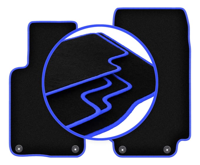 CARLUX-BLUE automatten voor: BMW Z3 E36/8 coupé (1997-2002)