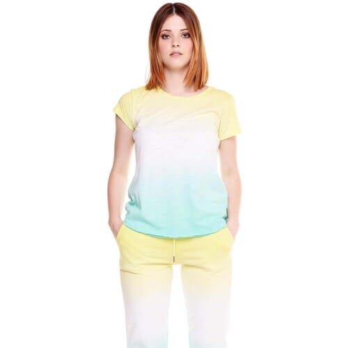 T-shirt Korte Mouw Leone 1947 Woman Short Sleeves Silence Work