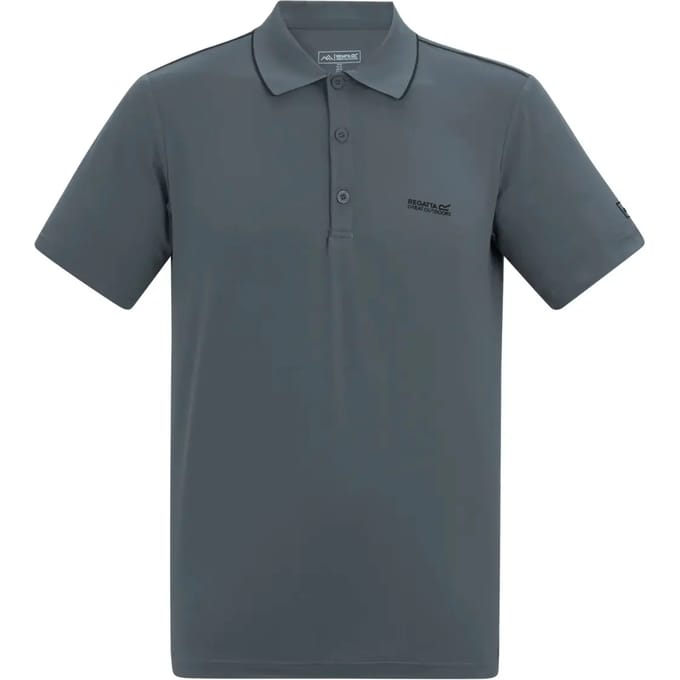 Heren Maverik stretchlogo-polo