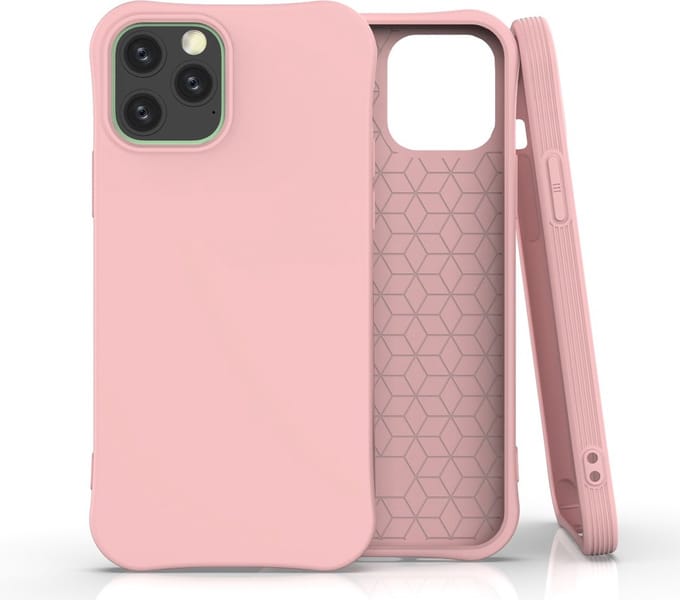 Peachy Soft case TPU hoesje geschikt voor iPhone 12 Pro Max - roze