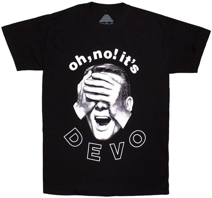 Devo - Shocked Daddy Heren T-shirt - S - Zwart