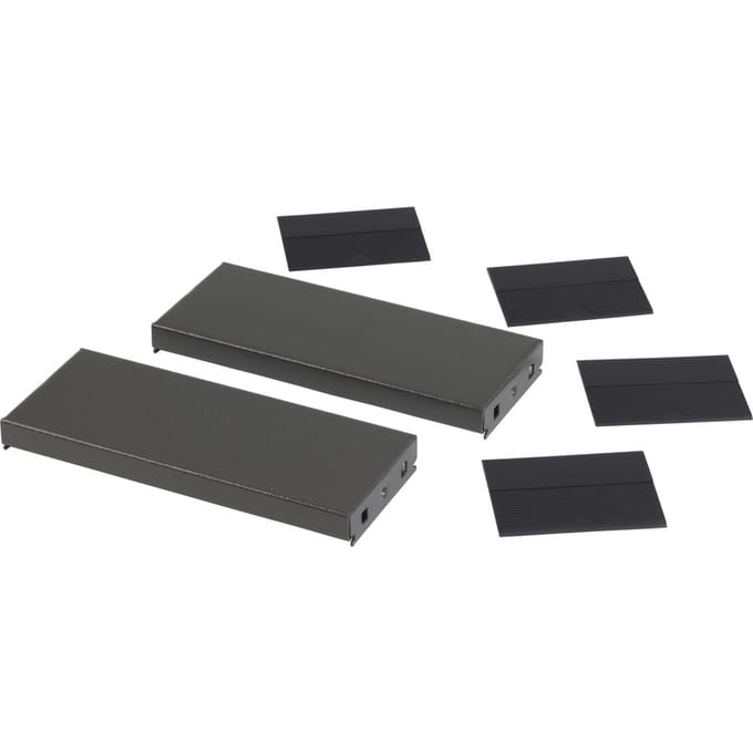 Schneider Electric Plint Zijpanelen 400x100mm Set - NSYSPS4100