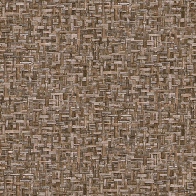 HOUTLOOK BEHANG | Industrieel - bruin - "Architects Paper" A.S. Création Jungle Chic