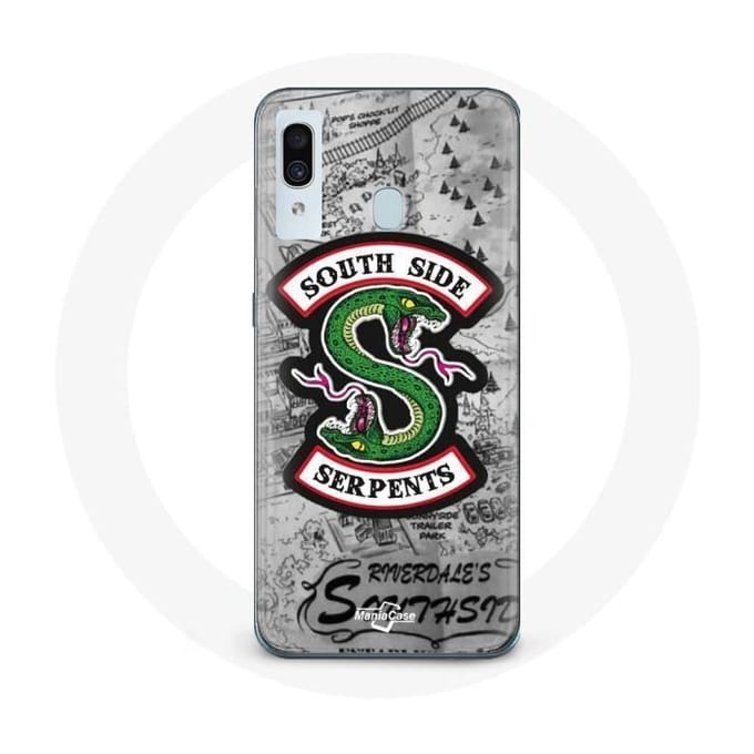 Coque pour Samsung Galaxy A40 Riverdale south side serpents logo