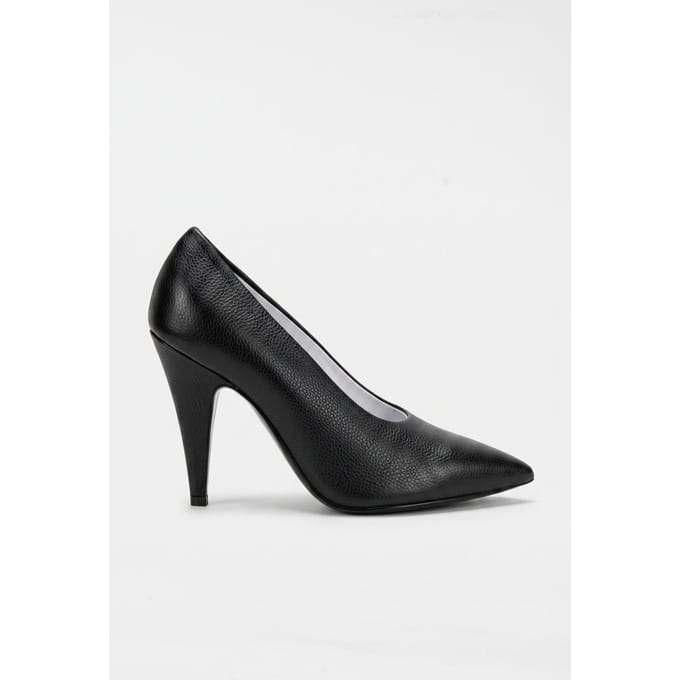 Moschino Goatskin Pump Black Größe: 38.5 | Pumps Outlet | Damen | Schwarz
