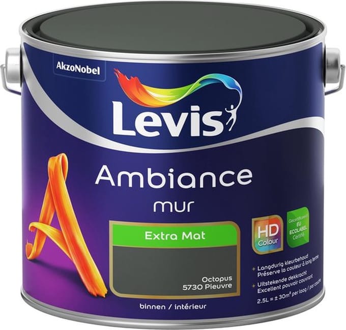 Levis Ambiance Muurverf - Extra Mat - Octopus - 2,5L