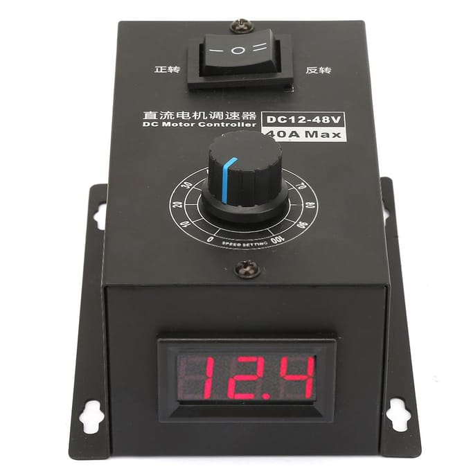 DC 12V 48V 40A Borstelmotor Toerentalregelaar Snelheidsregelmodule Elektrische Controller