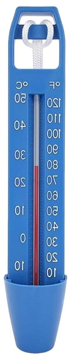 Zwembadthermometer - Water temperatuurmeter - Waterkwaliteit meten - Dubbele schaal - 248 cm - One Color