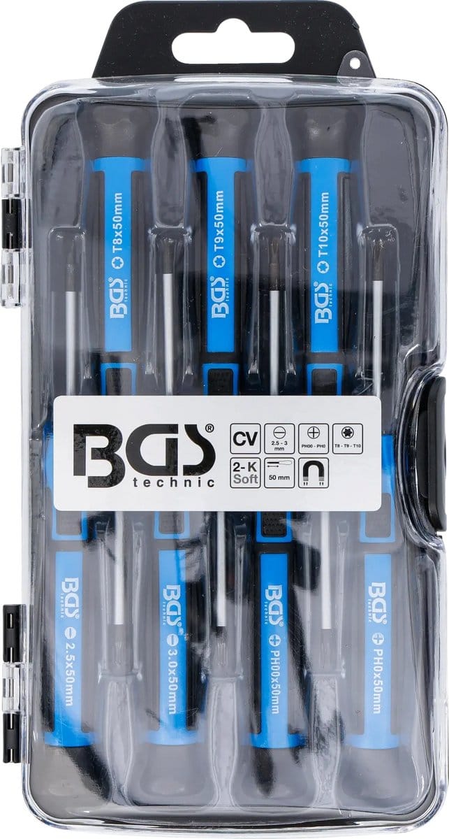 BGS Micro schroevendraaierset - 7 delig