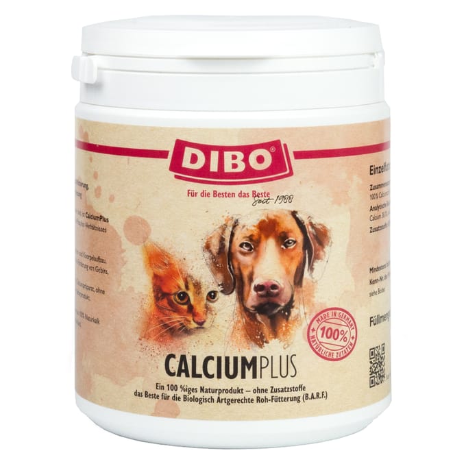 Voordeelpakket: 2x800g Dibo Calcium Plus aanvullende voeding voor honden & katten