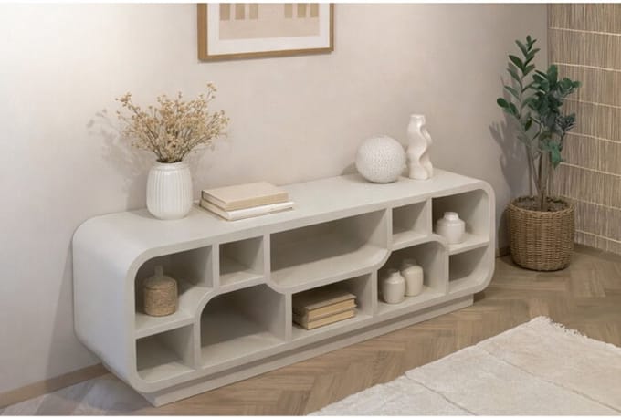 Brix - Brix Morgan tv-meubel - off-white