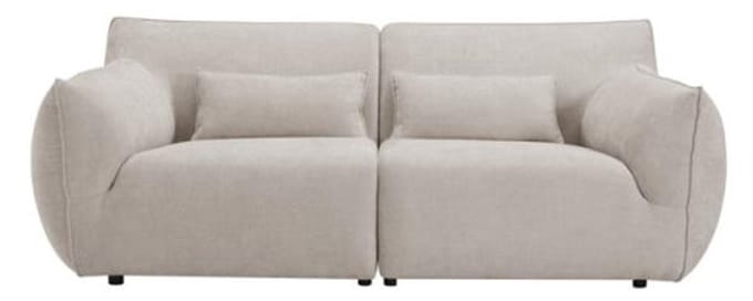 Tower Living Aberdeen 3-seater - fabric Eden 3 cream