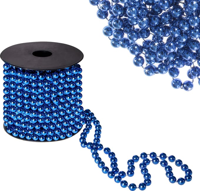 Springos Kerstslinger | Guirlande | Kerstversiering | 10 m | Blauw