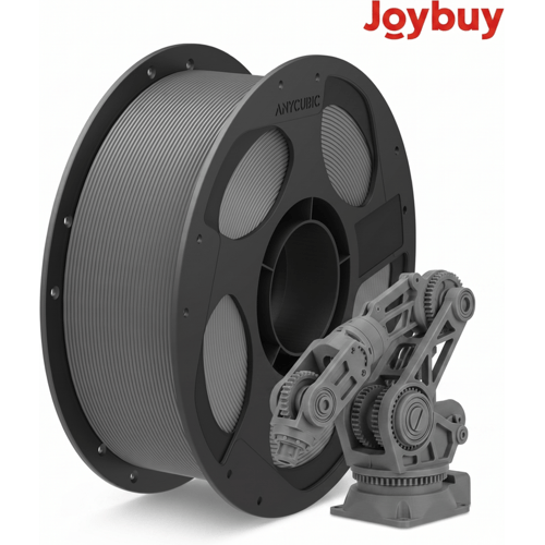 JOYBUY x ANYCUBIC PLA Basic printfilament, 1 kg spoel, 1,75 mm diameter, ±0,02 mm tolerantie - Textuur grijs