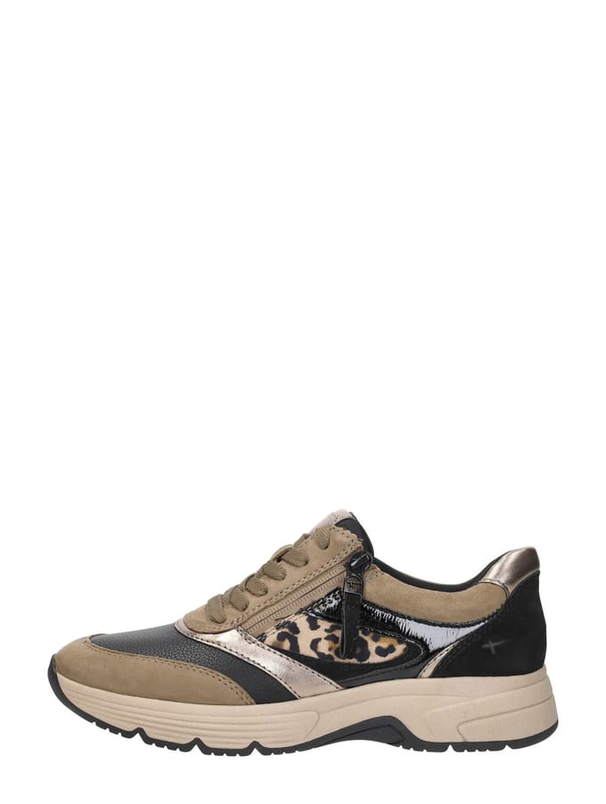 Tamaris Comfort Sneakers - Dames - Bruin - Maat:42