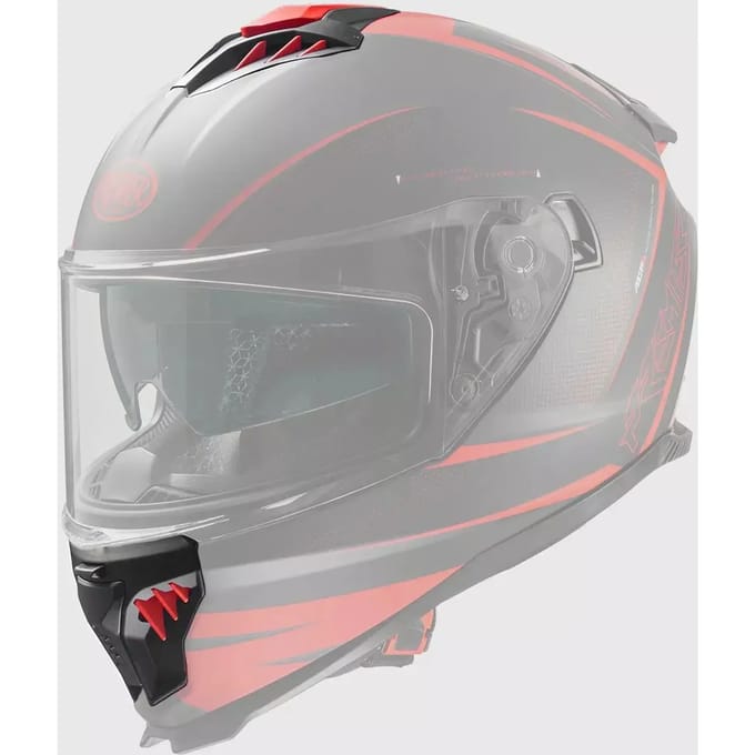 Motorhelm ventilatie Premier Typhoon FR92/RS2/RS92