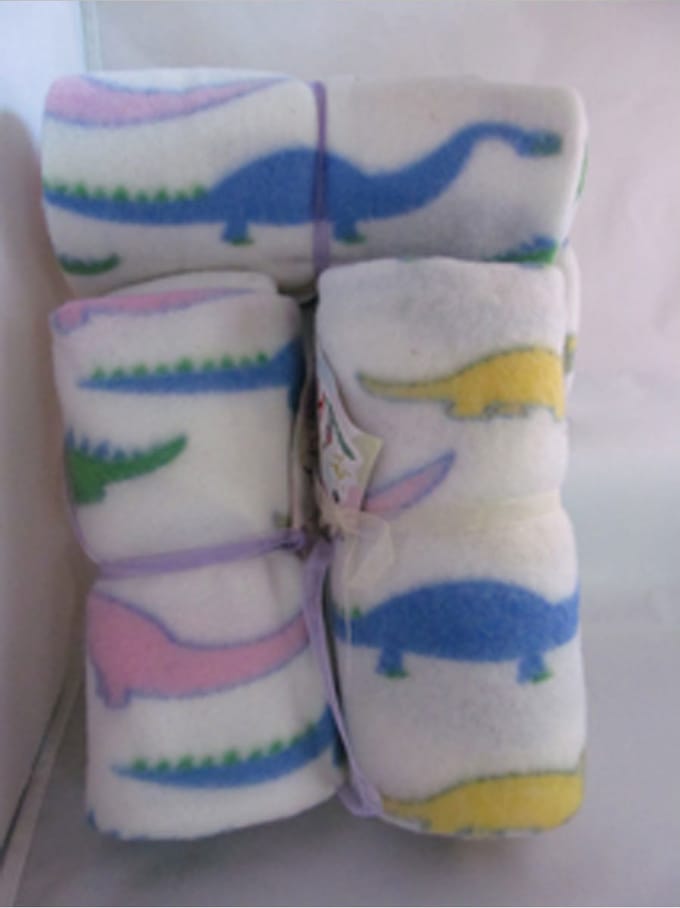 Fleece deken dino