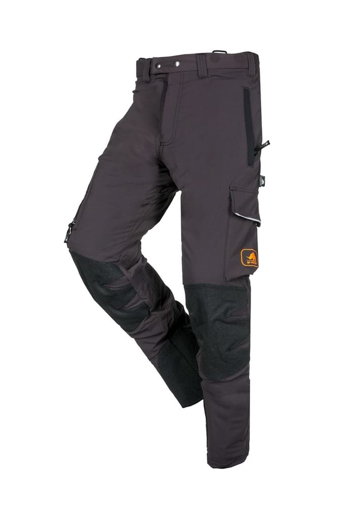 SIP Protection Arborist Kettingzaagbroek, klasse 1 type A - Anthraciet/Zwart - M