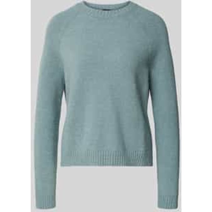 Regular Fit gebreide trui van alpacamix met katoengehalte model 'FEBISAN'
