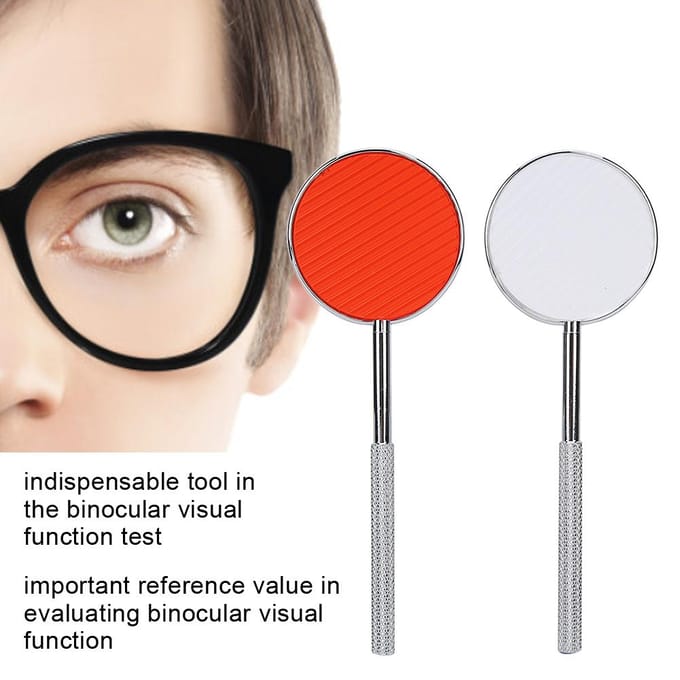 Optometrie Brillen Apparatuur Instrument Accessoires Oogonderzoek Gereedschap gray