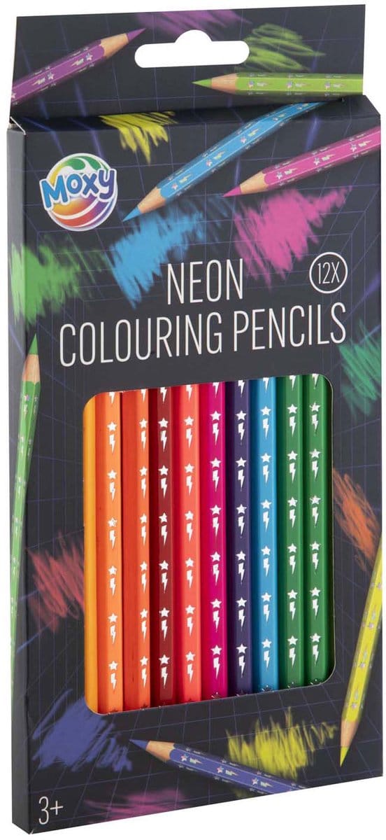 Creative Craft Group Neon Colored Pencils 12 pcs.