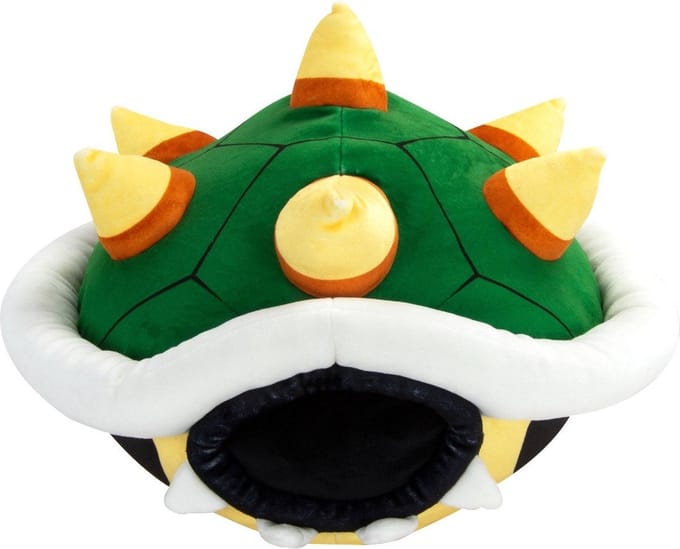Tomy - Club Mocchi Mocchi - Super Mario - Bowser's Shell Mega Plush 40cm - Pluche