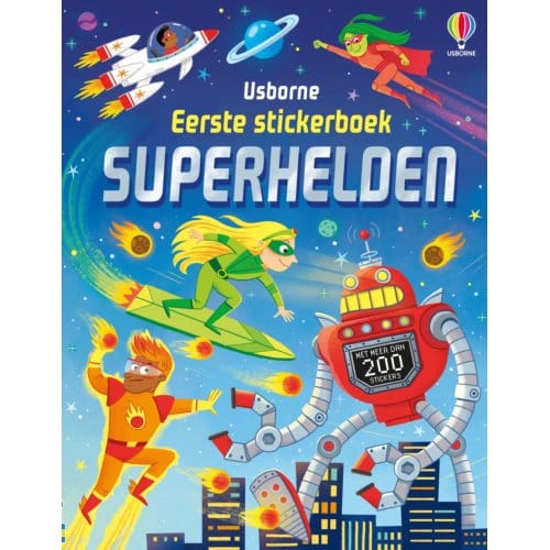 Superhelden - Eerste Stickerboek